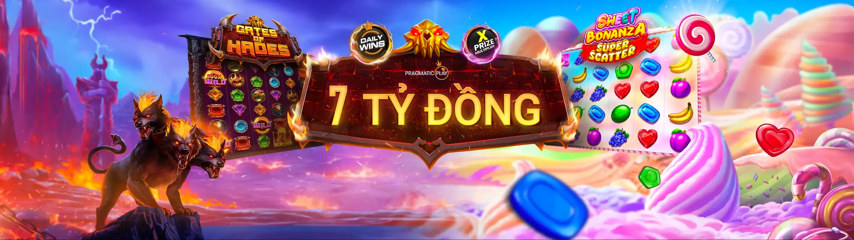 Giao diện trò chơi Slot M88 Vin với các ưu đãi hấp dẫn